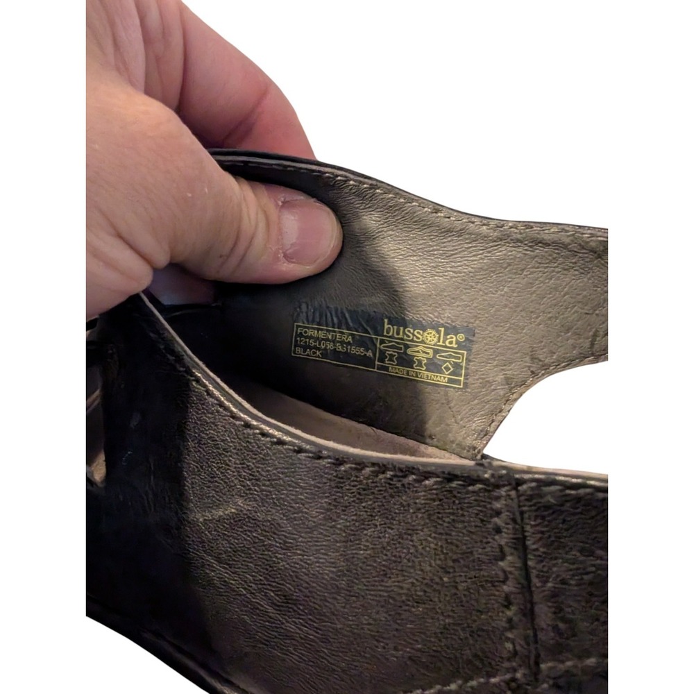 Bussola Straps Wedge Sandals - Women's 41 10-10.5 - Picture 9 of 9